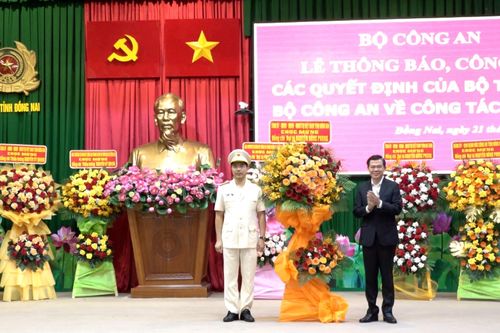 Đại tá Nguyễn Hồng Phong làm Giám đốc Công an tỉnh Đồng Nai