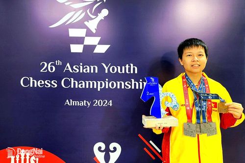 Việt Nam đứng thứ Ba toàn đoàn tại Giải vô địch Cờ vua trẻ châu Á 2024