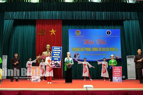 Hội Nông dân tỉnh tổ chức Hội thi Tìm hiểu Luật phòng, chống tác hại của thuốc lá