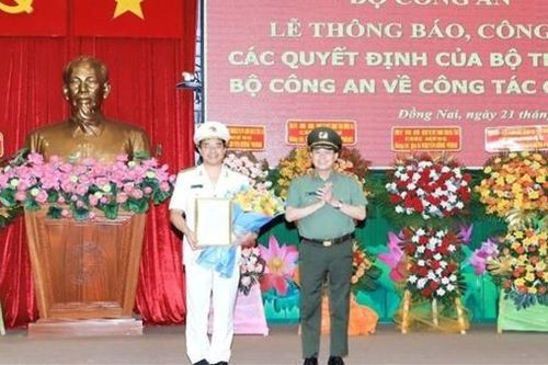 Điều động Đại tá Nguyễn Hồng Phong giữ chức Giám đốc Công an tỉnh Đồng Nai