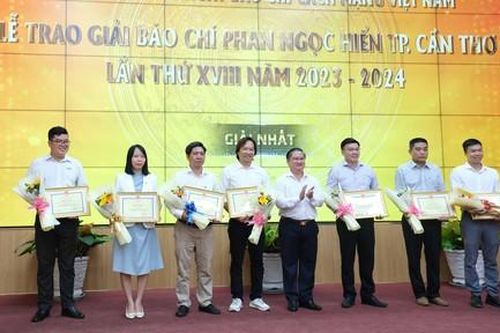 Báo Công an TPHCM đoạt giải ba giải báo chí Phan Ngọc Hiển
