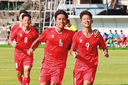 U16 Việt Nam thắng Brunei 15-0