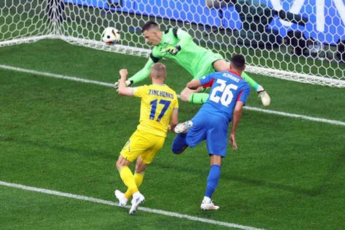 Ukraine 'ngược dòng' thắng Slovakia 2-1