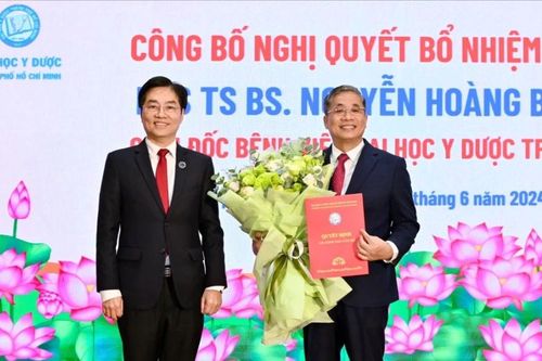 Bổ nhiệm lại Giám đốc Bệnh viện Đại học Y Dược TPHCM