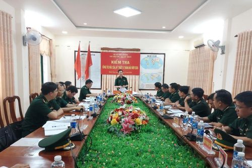 Kiểm tra công tác hậu cần, công tác kỹ thuật 6 tháng đầu năm 2024 tại BĐBP Đắk Nông và Hải đoàn Biên phòng 48