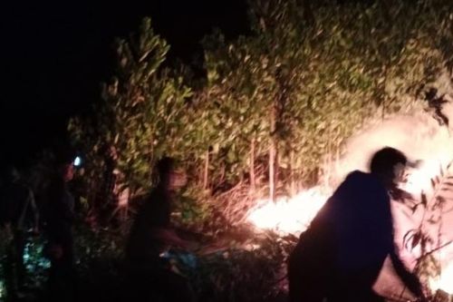 Cháy rừng trong đêm, hàng trăm người nỗ lực dập lửa ở Hà Tĩnh