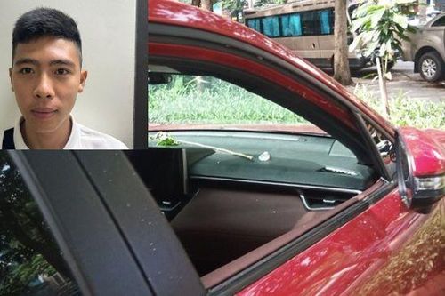 Hà Nội: Bắt đối tượng phá kính 9 ô tô ở khu đô thị Văn Quán