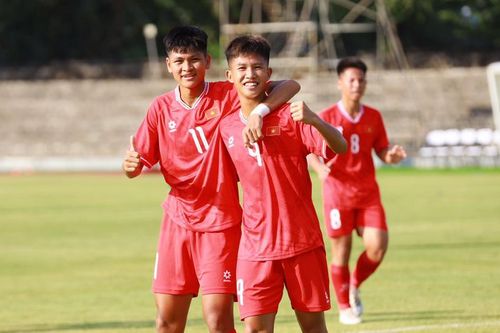 U16 Việt Nam giành chiến thắng 15-0 tại giải U16 Đông Nam Á ở Indonesia