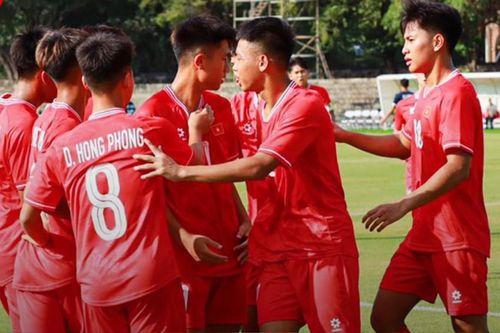 U16 Việt Nam thắng Brunei 15-0