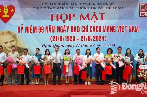 Các cơ quan báo chí đồng hành với sự phát triển của huyện Định Quán