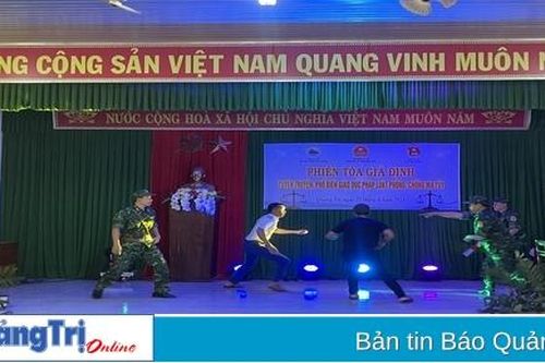 Tổ chức 'Phiên tòa giả định' tuyên truyền pháp luật về phòng chống ma túy cho đoàn viên, thanh niên