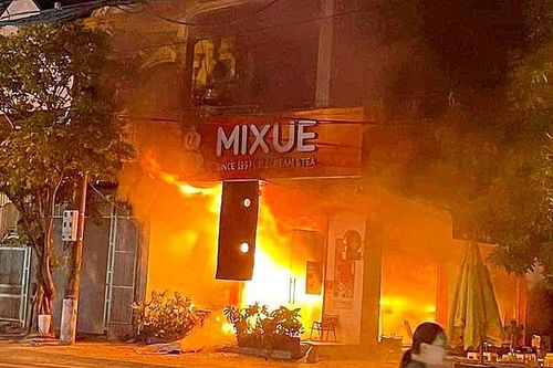Hà Tĩnh: Cháy cơ sở kinh doanh dịch vụ giải khát