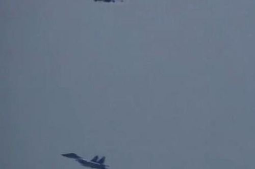 Su-35 Nga và MQ-9 Reaper Mỹ tránh va chạm trong gang tấc