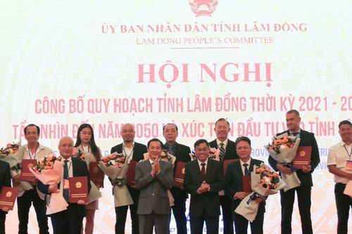 Công bố quy hoạch tỉnh Lâm Đồng thời kỳ 2021-2030 và xúc tiến đầu tư