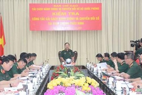 Binh chủng Pháo binh đẩy mạnh xây dựng và phát triển Chính phủ điện tử, Chính phủ số, chuyển đổi số