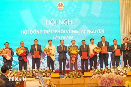 Phó Thủ tướng Trần Lưu Quang chủ trì hội nghị Hội đồng Điều phối vùng Tây Nguyên