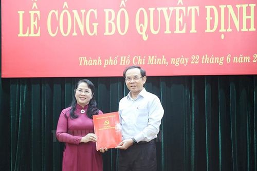 Đồng chí Trần Kim Yến giữ chức Chủ nhiệm Ủy ban Kiểm tra Thành ủy TP HCM
