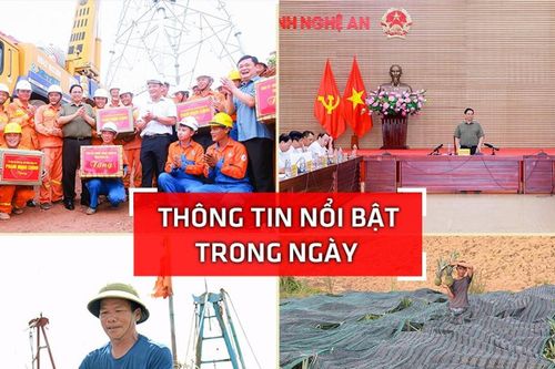 Nghệ An: Thông tin nổi bật ngày 23/6