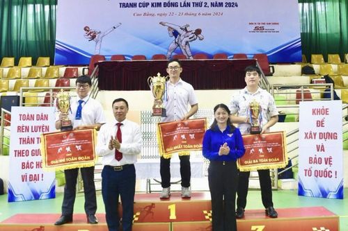 146 vận động viên tham gia giải Festival các câu lạc bộ Taekwondo thanh thiếu nhi mở rộng tranh cúp Kim Đồng lần thứ 2