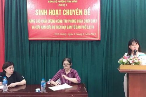 Kinh nghiệm từ 3.000 buổi sinh hoạt chi bộ chuyên đề tại quận Hoàng Mai