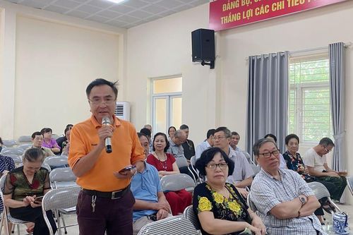 Các tổ đại biểu HĐND quận Hoàng Mai hoàn thành tiếp xúc cử tri