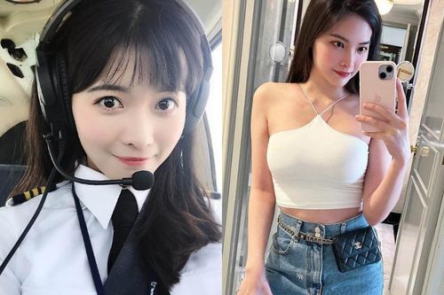Không thể rời mắt nhan sắc nữ phi công Đài Loan trẻ tuổi