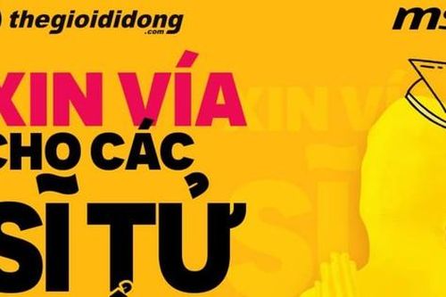 Ngộ nghĩnh 2024: Thương hiệu laptop gaming MSI cùng Thế Giới Di Động 'xin vía' cho sĩ tử mùa thi