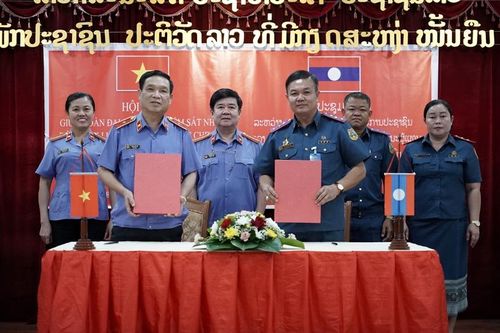 VKSND tỉnh Quảng Ninh thăm và làm việc tại Cộng hòa dân chủ nhân dân Lào