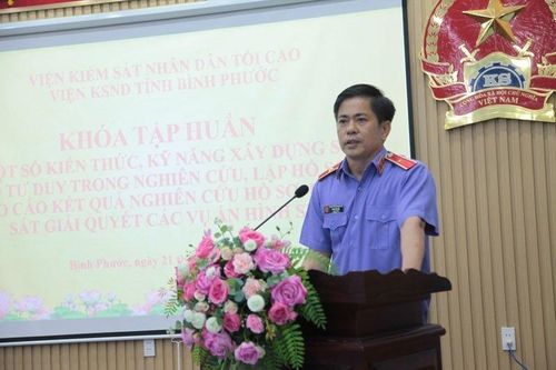 Tập huấn 'Kỹ năng xây dựng sơ đồ tư duy trong giải quyết các vụ án hình sự'