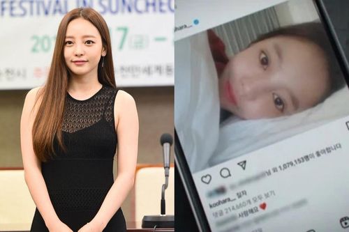 Xôn xao bài đăng riêng tư của Goo Hara trước khi qua đời