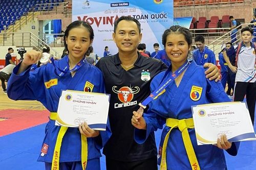 Vovinam Gia Lai giành 4 huy chương ở Giải Vô địch trẻ toàn quốc