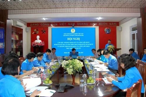 Đoàn khảo sát của Tổng Liên đoàn Lao động Việt Nam: Làm việc về kết quả 15 năm thực hiện Nghị quyết số 20 tại Khánh Hòa