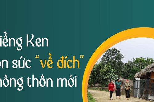Chiềng Ken dồn sức 'về đích' nông thôn mới