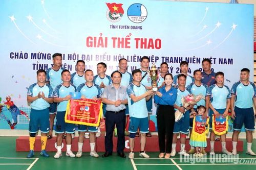 Gần 300 vận động viên tham gia giải thể thao đoàn viên, thanh niên tỉnh Tuyên Quang