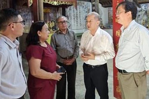 Phó Bí thư Thường trực Tỉnh ủy Phan Ngọc Thọ khảo sát một số di tích ở TP. Huế và TX. Hương Trà