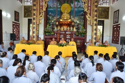 Ninh Thuận: Ban Trị sự Phật giáo H.Ninh Hải tổ chức khóa tu 'Một ngày an lạc'