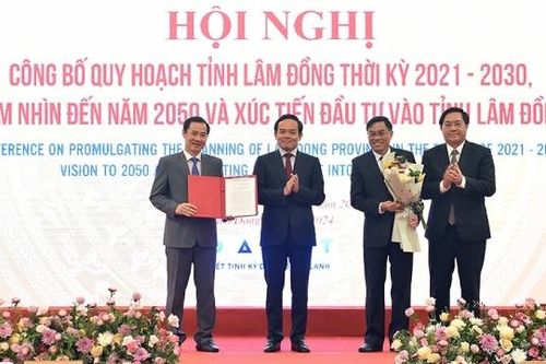 Lâm Đồng: Công bố Quy hoạch tỉnh thời kỳ 2021-2030, tầm nhìn đến năm 2050