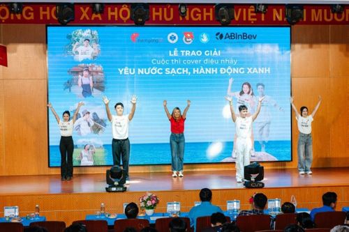 AB InBev trao giải cuộc thi cover điệu nhảy 'Yêu nước sạch, hành động xanh'