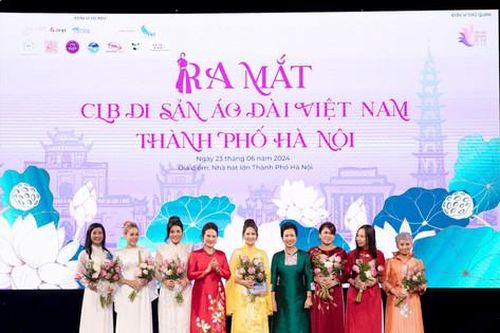 Ra mắt Câu lạc bộ Di sản Áo dài Việt Nam thành phố Hà Nội