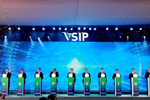 Khởi công Dự án VSIP hơn 1.550 tỷ đồng tại Hà Tĩnh