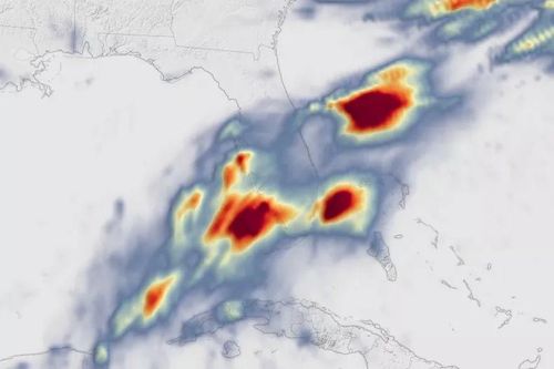 NASA công bố hình ảnh lột tả trận mưa nghìn năm có một ở Florida