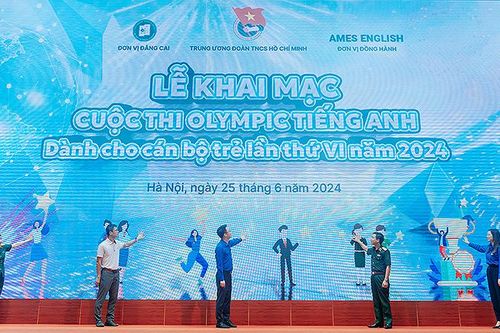 Cuộc thi Olympic tiếng Anh cho cán bộ trẻ có chặng thi hoàn toàn mới