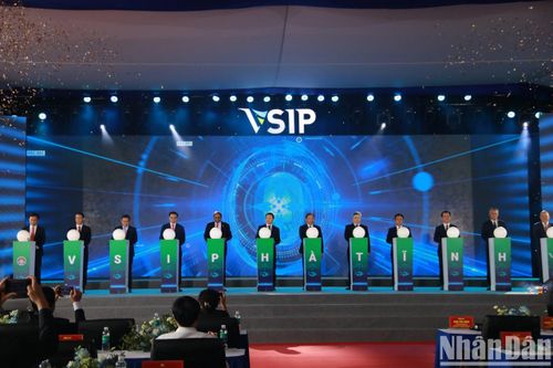 Khởi công dự án VSIP tại Hà Tĩnh