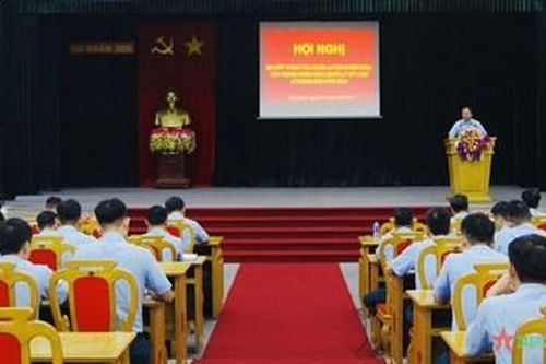 Sư đoàn 365 sơ kết công tác huấn luyện chiến đấu, xây dựng chính quy, quản lý kỷ luật