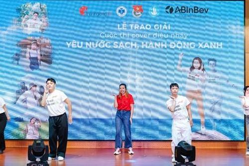 Vũ điệu 'Yêu nước sạch, hành động xanh' nâng cao ý thức bảo vệ môi trường