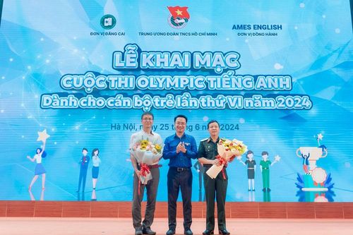 Khai mạc cuộc thi Olympic tiếng Anh dành cho cán bộ trẻ