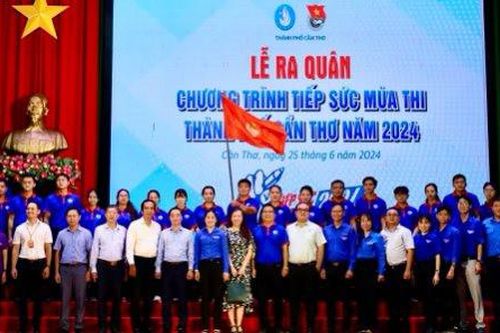 Cần Thơ: Hơn 1.000 đoàn viên, thanh niên tham gia hỗ trợ kỳ thi tốt nghiệp THPT 2024