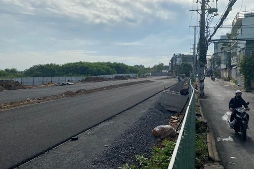 Đường 4.800 tỷ đồng ở cửa ngõ Tân Sơn Nhất thông xe 500m đầu tiên