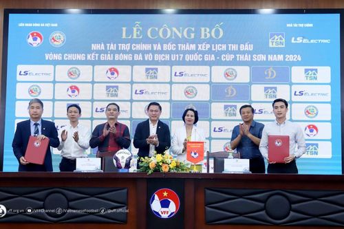 12 đội tranh tài tại VCK U17 Quốc gia 2024