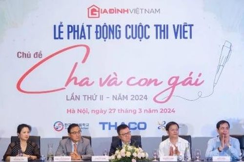 Lùi thời gian trao giải cuộc thi viết 'Cha và con gái'